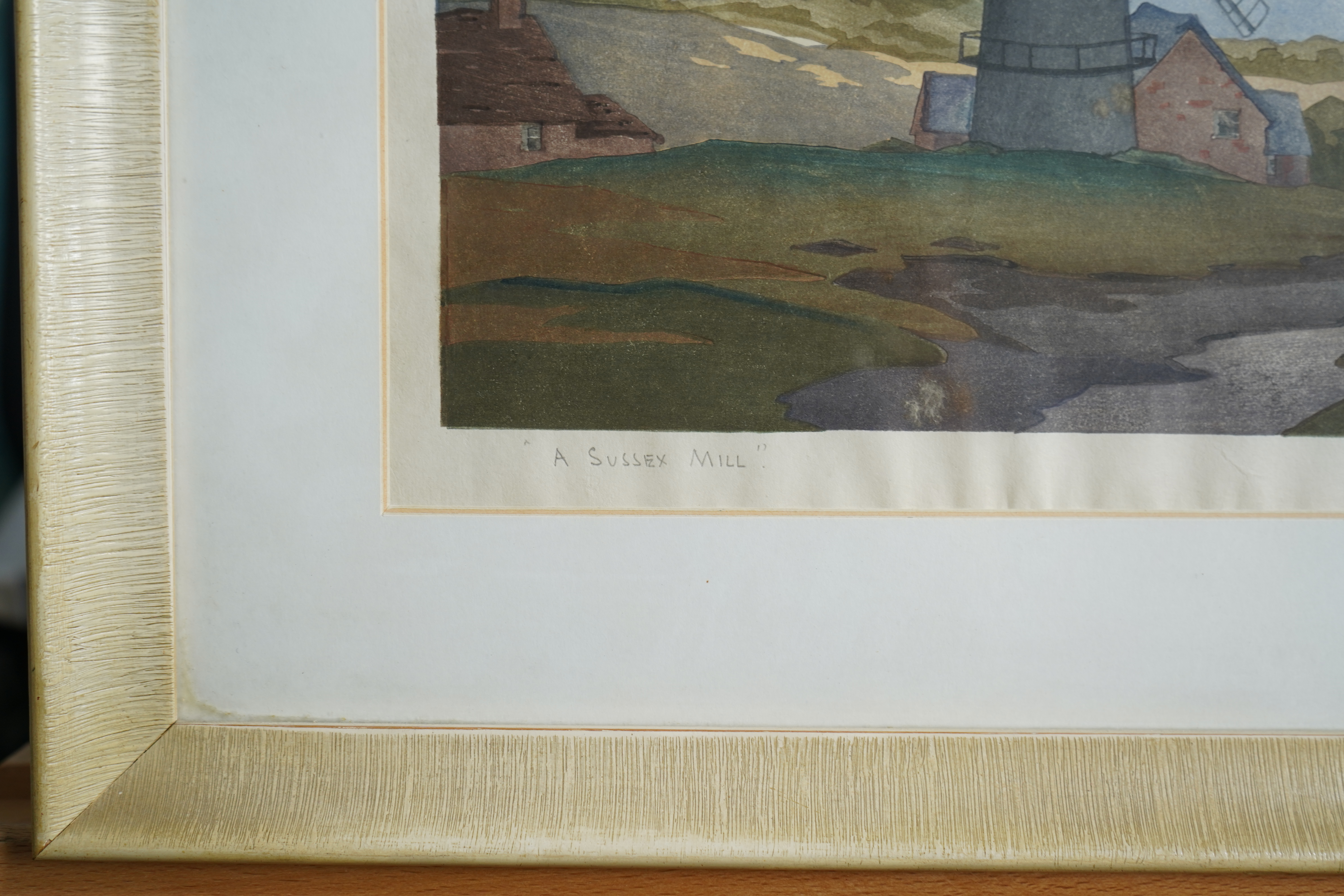 Eric Slater, 1896-1963, 'A Sussex Mill'
